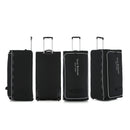 Isaac Mizrahi Aster Softside Rolling Duffel 4 Piece Travel Set