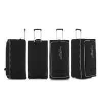 Isaac Mizrahi Aster Softside Rolling Duffel 4 Piece Travel Set