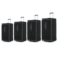 Isaac Mizrahi Aster Softside Rolling Duffel 4 Piece Travel Set