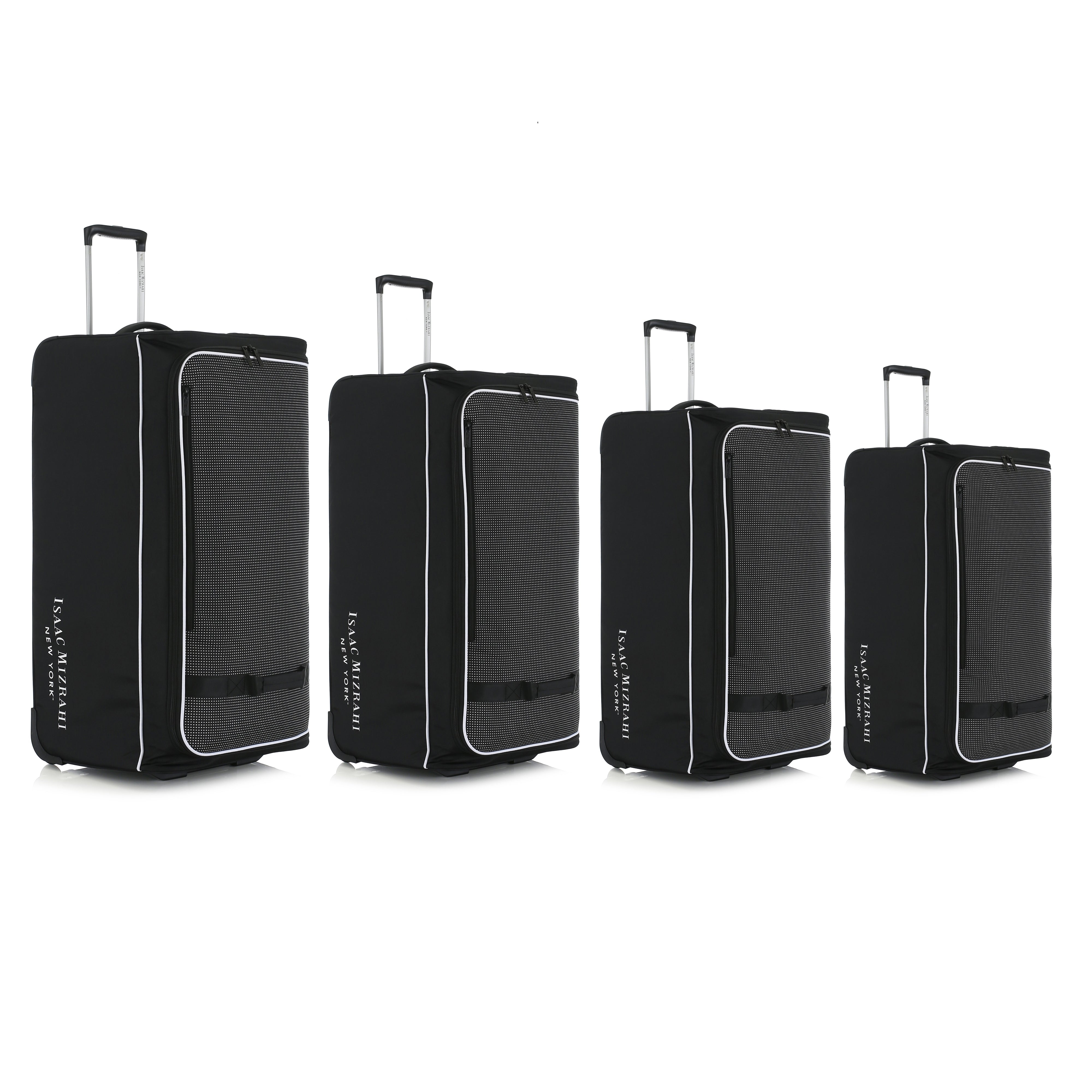 Isaac Mizrahi SOL Softside Rolling Duffel 4 Piece Travel Set