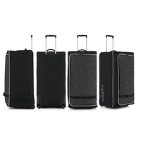 Isaac Mizrahi SOL Softside Rolling Duffel 4 Piece Travel Set