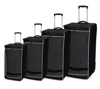Isaac Mizrahi SOL Softside Rolling Duffel 4 Piece Travel Set