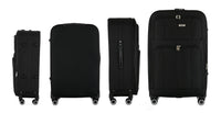 Grace Soft side Lightweight Expandable with 360° Dual Spinning Wheels and Combo Lock – Includes 32", 28", 24", 20" 4-Piece Luggage Set