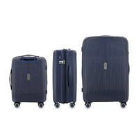 IZOD Sabina Premium Lightweight Polycarbonate Hard Shell 3 Piece Luggage Set - 20", 24", and 28" Sizes