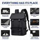 IZOD Escape Travel Carry-On Laptop Backpack with USB Port