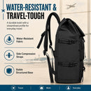 IZOD Escape Carry-On Travel Backpack, Fits 15.6-Inch Laptop, USB Charging Port and Shoe Compartment
