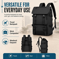 IZOD Escape Carry-On Travel Backpack, Fits 15.6-Inch Laptop, USB Charging Port and Shoe Compartment
