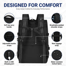 IZOD Escape Travel Carry-On Laptop Backpack with USB Port