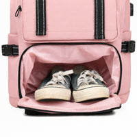 IZOD Escape Travel Carry-On Laptop Backpack with USB Port
