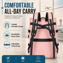 IZOD Escape Carry-On Travel Backpack, Fits 15.6-Inch Laptop, USB Charging Port and Shoe Compartment