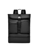 IZOD Milan Modern Roll-Top Travel Carry-On Backpack