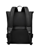 IZOD Milan Modern Roll-Top Travel Carry-On Backpack