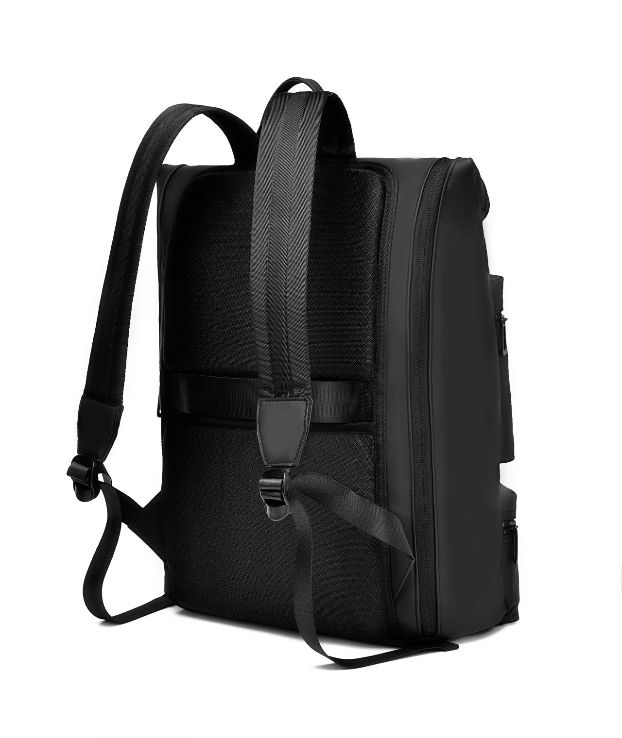 IZOD Milan Modern Roll-Top Travel Carry-On Backpack