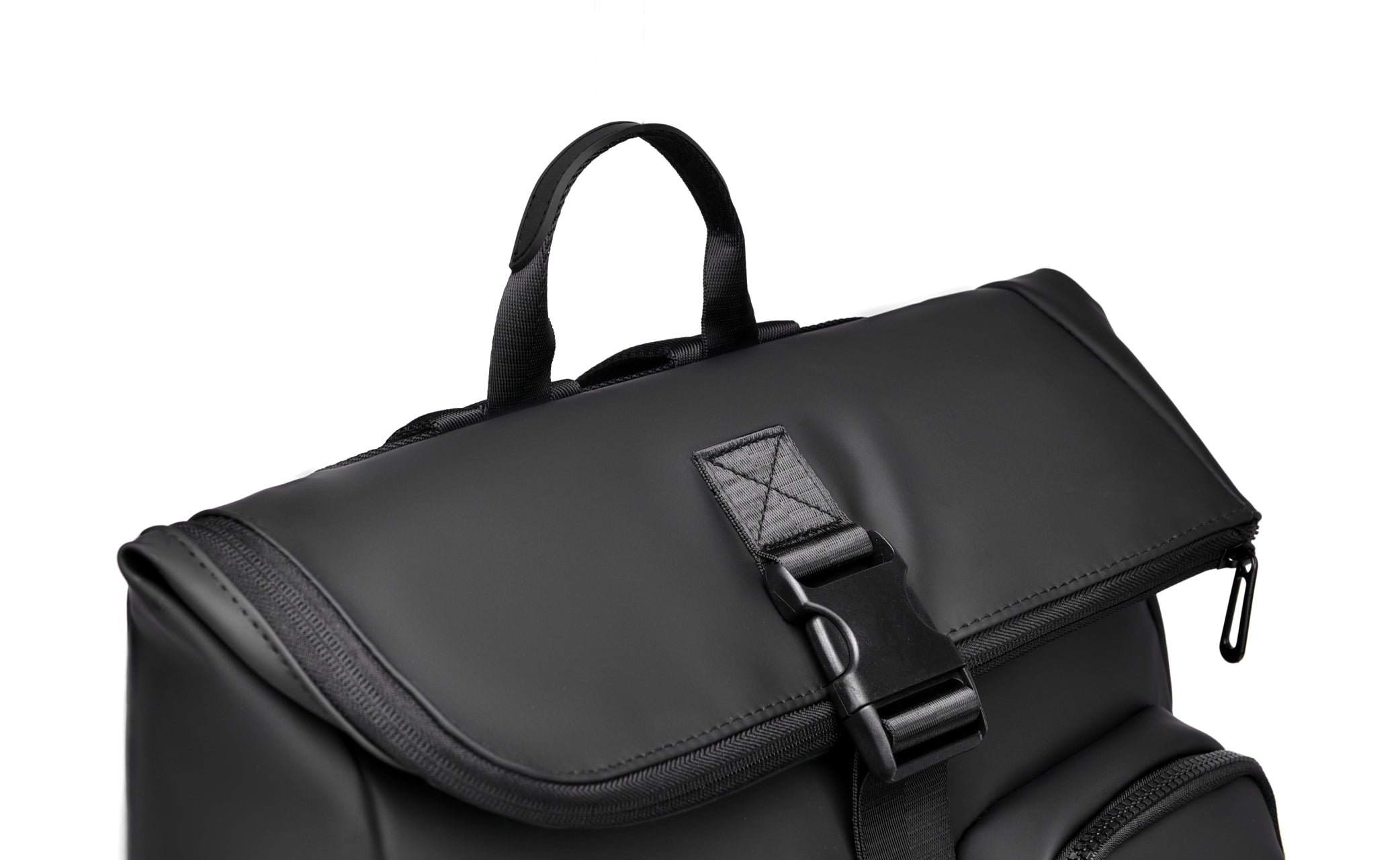 IZOD Milan Modern Roll-Top Travel Carry-On Backpack