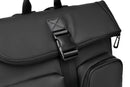 IZOD Milan Modern Roll-Top Travel Carry-On Backpack