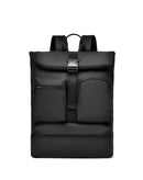 IZOD Milan Modern Roll-Top Travel Carry-On Backpack