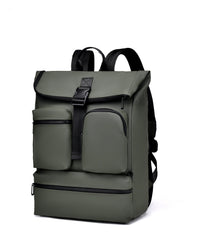 IZOD Milan Modern Roll-Top Travel Carry-On Backpack