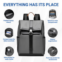 IZOD Monaco Modern Carry-On Laptop Travel Backpack