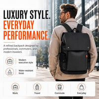 IZOD Orion Modern Carry-On Laptop Travel Backpack with USB Port, Fits 15.6" Laptop