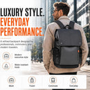 IZOD Orion Modern Carry-On Laptop Travel Backpack with USB Port, Fits 15.6" Laptop