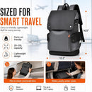 IZOD Orion Modern Carry-On Laptop Travel Backpack with USB Port, Fits 15.6" Laptop