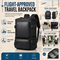 IZOD Voyager 3-in-1 Travel Backpack Carry-On Duffel Laptop Backpack, Fits 15.6" Laptop