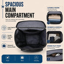 IZOD Voyager 3-in-1 Travel Backpack Carry-On Duffel Laptop Backpack, Fits 15.6" Laptop