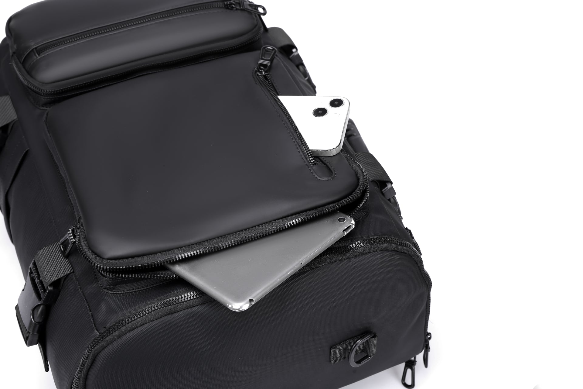 IZOD Voyager 3-in-1 Travel Backpack Carry-On Duffel Laptop Backpack Bag