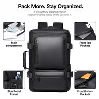 IZOD Voyager 3-in-1 Travel Backpack Carry-On Duffel Laptop Backpack Bag