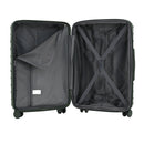 IZOD ROMEO 20-Inch Carry-On Luggage – Lightweight Expandable ABS Hardside Suitcase with 360° Dual Spinner Wheels & Built-In Combo Lock