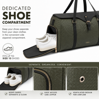 Sorelle Weekender Carry-On Duffel Bag