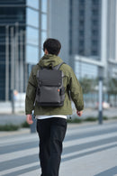 IZOD Orion Modern Carry-On Laptop Travel Backpack with USB Port