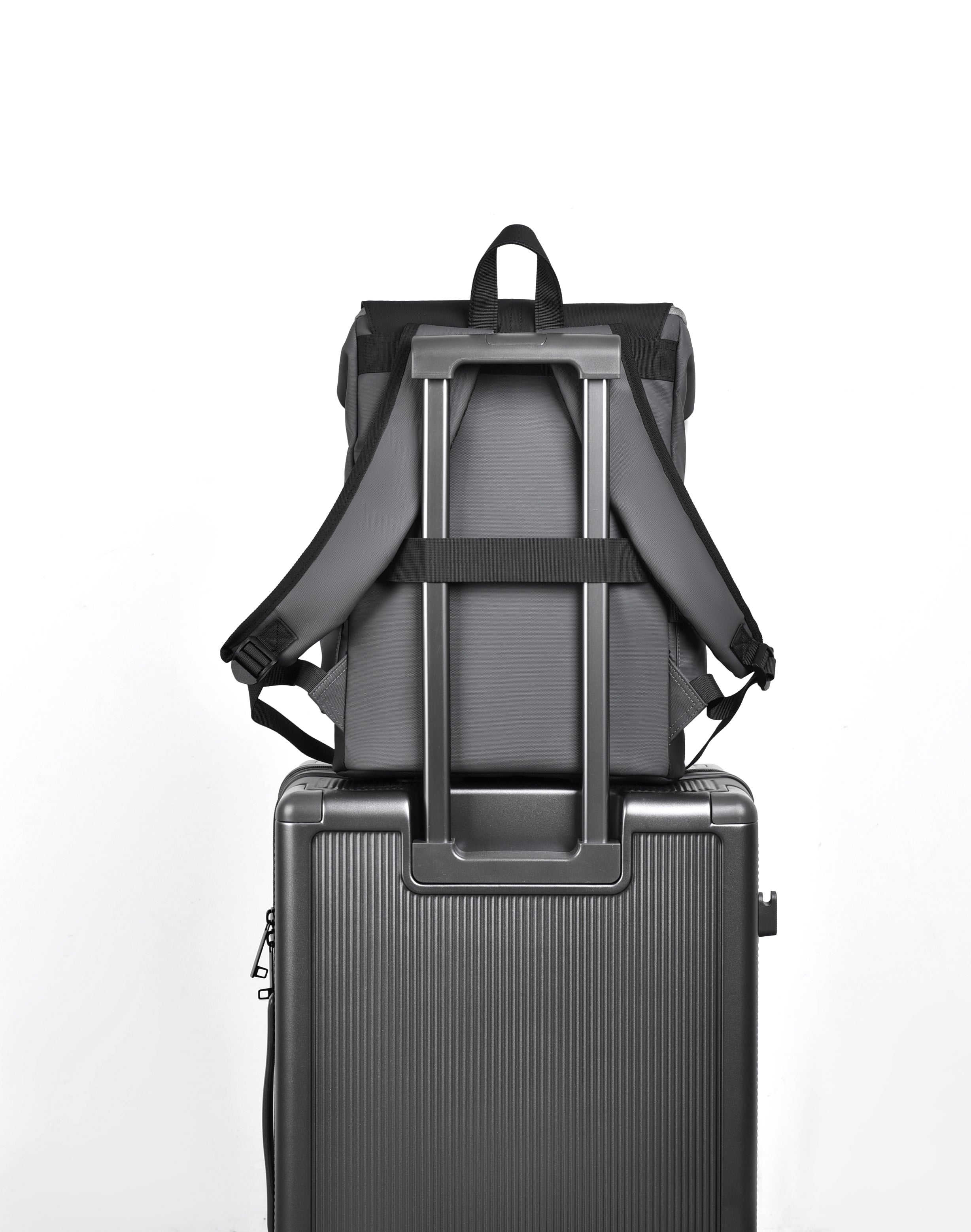 IZOD Orion Modern Carry-On Laptop Travel Backpack with USB Port
