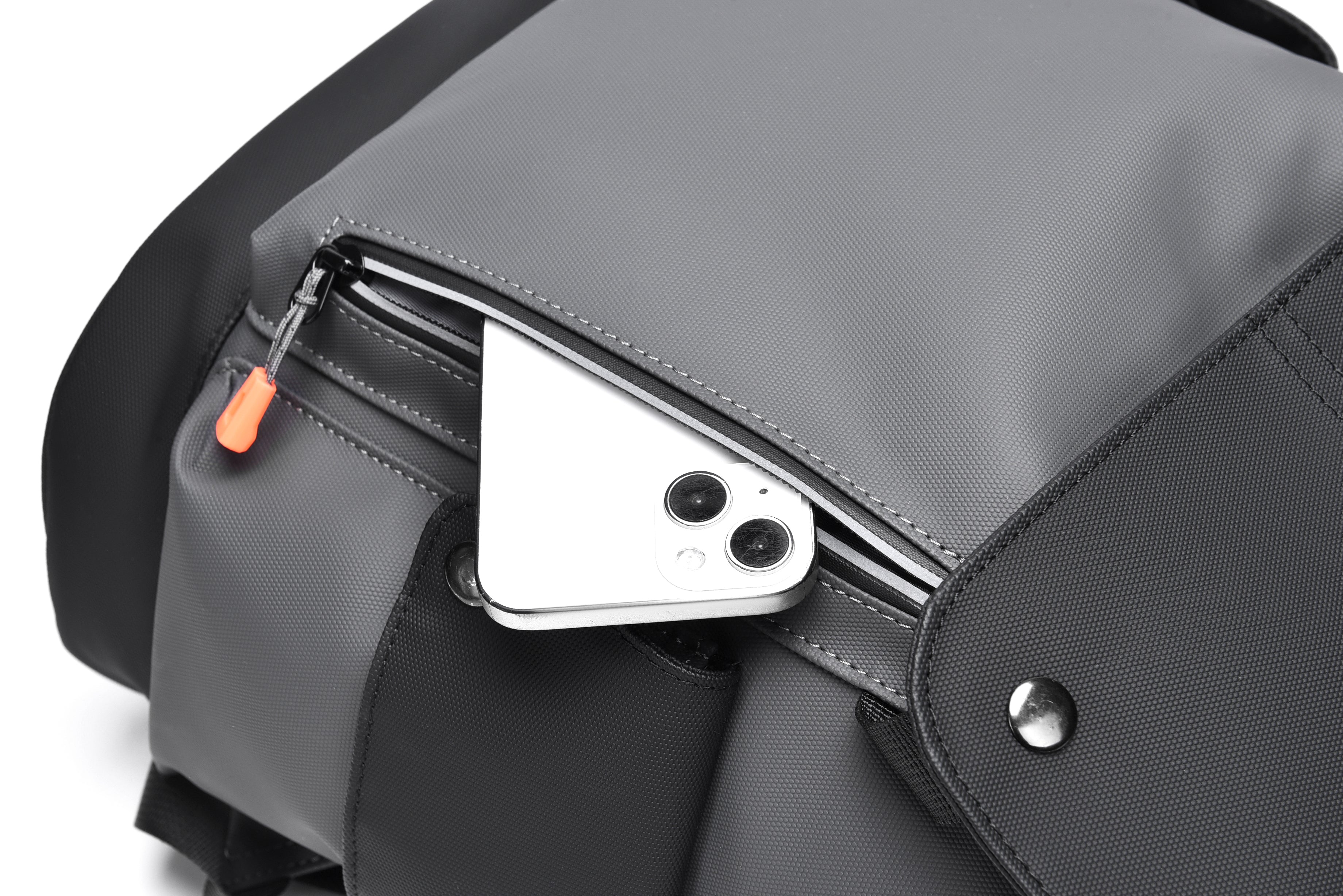 IZOD Orion Modern Carry-On Laptop Travel Backpack with USB Port