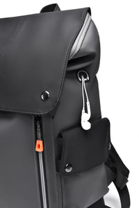 IZOD Orion Modern Carry-On Laptop Travel Backpack with USB Port