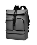 IZOD Milan Modern Roll-Top Travel Carry-On Backpack