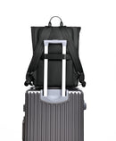 IZOD Milan Modern Roll-Top Travel Carry-On Backpack