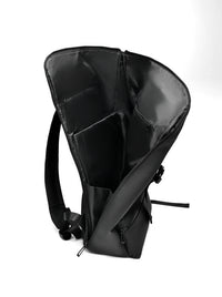 IZOD Milan Modern Roll-Top Travel Carry-On Backpack