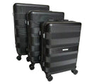 Fay ABS Hard shell Lightweight 360 Dual Spinning Wheels Combo Lock 28", 24", 20" 3 Piece Luggage Set