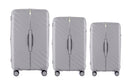 IZOD Gail Polycarbonate Hard shell Expandable Lightweight 360 Dual Spinning Wheels Combo Lock 28", 24", 20" 3 Piece Luggage Set