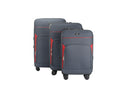 Jane Soft Shell Lightweight Expandable 360 Dual Spinning Wheels Combo Lock 28", 24", 20" 3 Piece Luggage Set