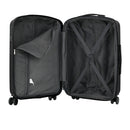IZOD Mateo 20-Inch Carry-On Luggage – Lightweight Expandable ABS Hardside Suitcase with 360° Dual Spinner Wheels & Built-In Combo Lock