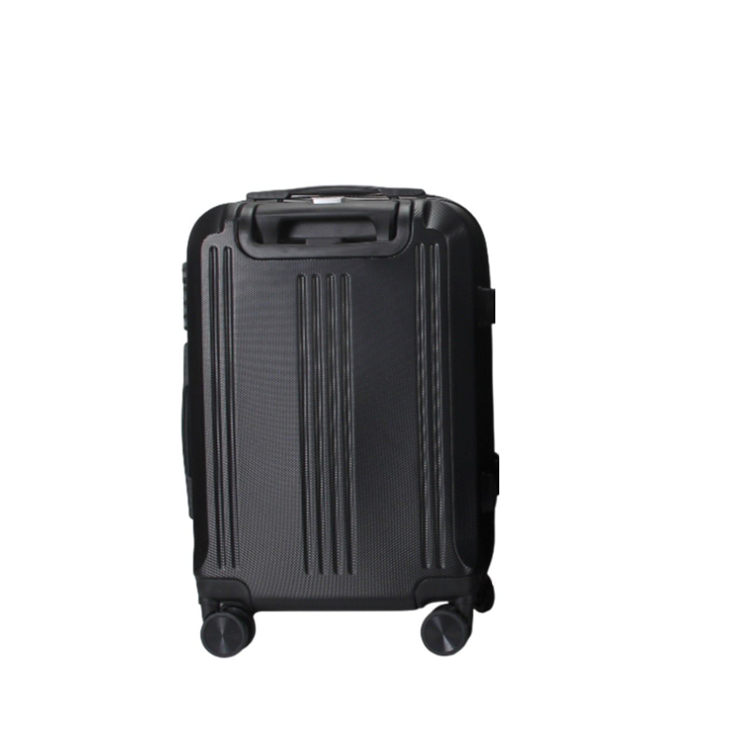IZOD Zane Large 28" Expandable ABS Hardside Lightweight 360 Dual Spinning Wheels Combo Lock Large 28" Luggage - Black