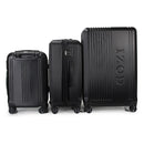 IZOD Zane Expandable ABS Hard shell Lightweight 360 Dual Spinning Wheels Combo Lock 28", 24", 20" 3 Piece Luggage Set