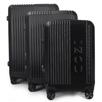 IZOD Zane Expandable ABS Hard shell Lightweight 360 Dual Spinning Wheels Combo Lock 28", 24", 20" 3 Piece Luggage Set
