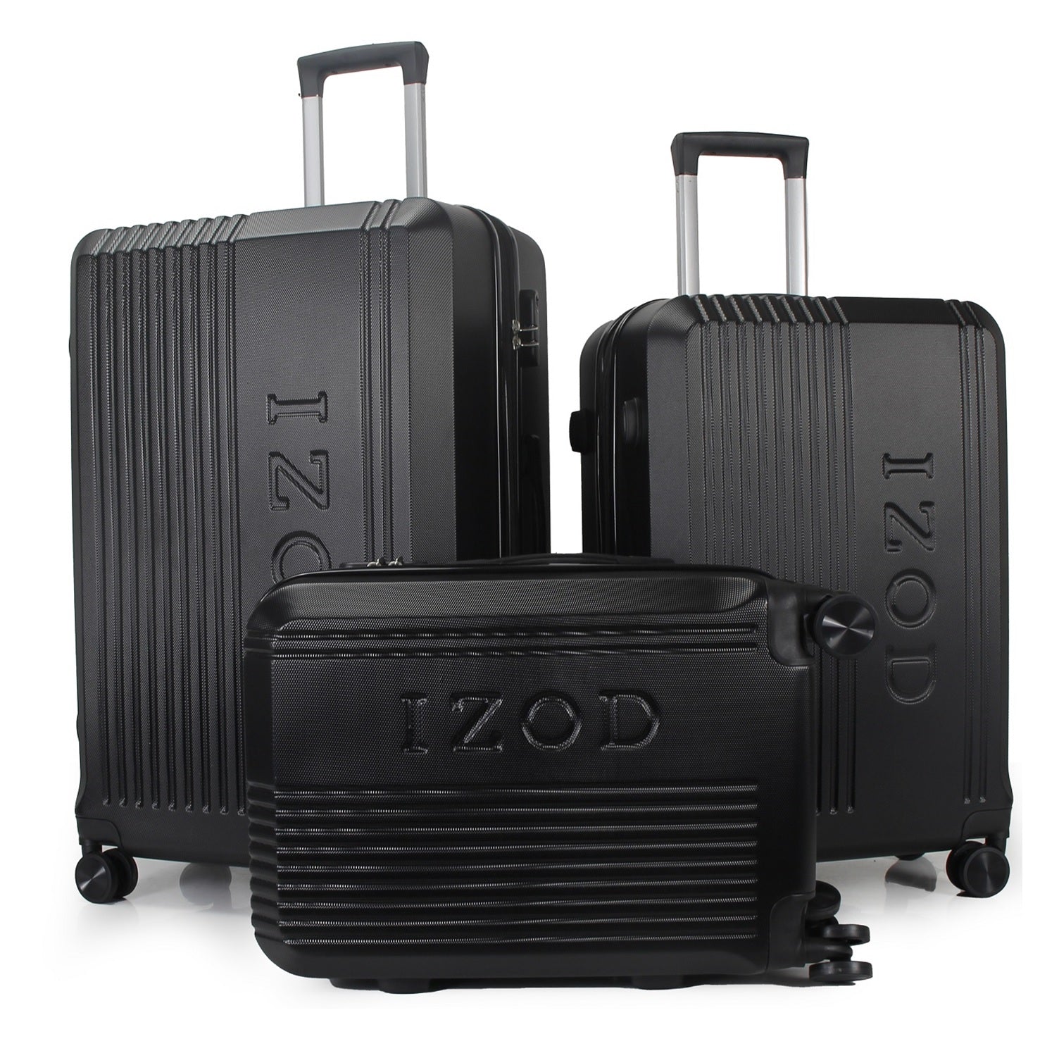 IZOD Zane Expandable ABS Hard shell Lightweight 360 Dual Spinning