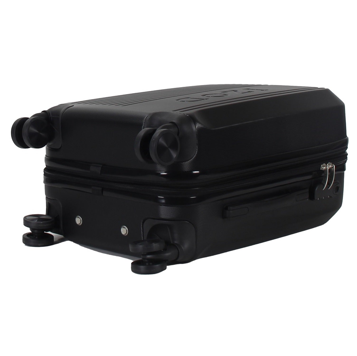 IZOD Zane Expandable ABS Hard shell Lightweight 360 Dual Spinning Wheels Combo Lock 28", 24", 20" 3 Piece Luggage Set