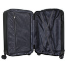 IZOD Zane Expandable ABS Hard shell Lightweight 360 Dual Spinning Wheels Combo Lock 28", 24", 20" 3 Piece Luggage Set