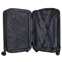 IZOD Zane Expandable ABS Hard shell Lightweight 360 Dual Spinning Wheels Combo Lock 28", 24", 20" 3 Piece Luggage Set