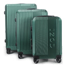 IZOD Zane Expandable ABS Hard shell Lightweight 360 Dual Spinning Wheels Combo Lock 28", 24", 20" 3 Piece Luggage Set